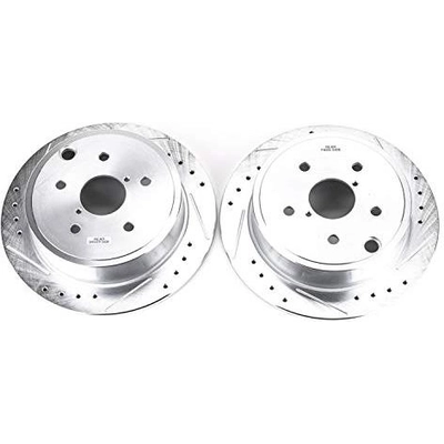 Rear Disc Brake Rotor by POWER STOP - JBR1701XPR pa2
