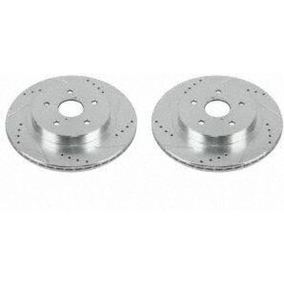 Rear Disc Brake Rotor by POWER STOP - JBR1718XPR pa2