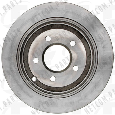 Rear Disc Brake Rotor by TOP QUALITY - 8-580044 pa1