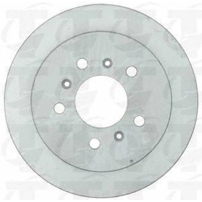 Rear Disc Brake Rotor by TOP QUALITY - 8-580401 pa8