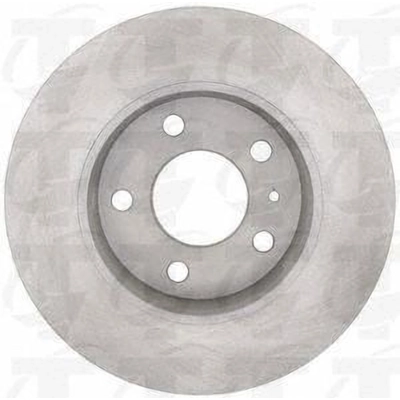 Rear Disc Brake Rotor by TOP QUALITY - 8-580665 pa6