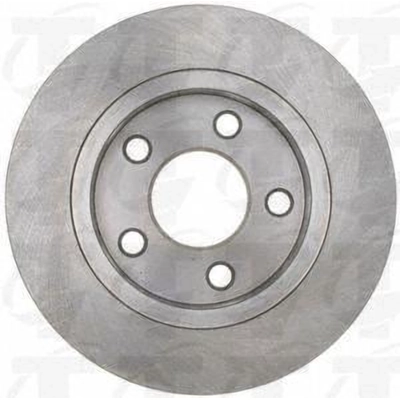 Rear Disc Brake Rotor by TOP QUALITY - 8-66406 pa5