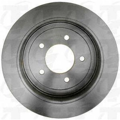 Rear Disc Brake Rotor by TOP QUALITY - 8-66670 pa5