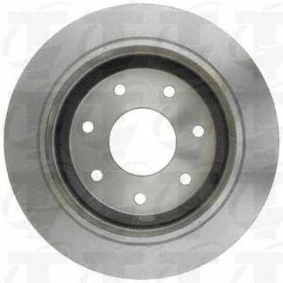 Rear Disc Brake Rotor by TOP QUALITY - 8-66671 pa5