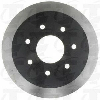 Rear Disc Brake Rotor by TOP QUALITY - 8-66671 pa7