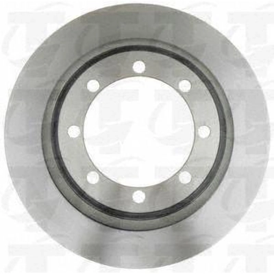 Rear Disc Brake Rotor by TOP QUALITY - 8-66824 pa7