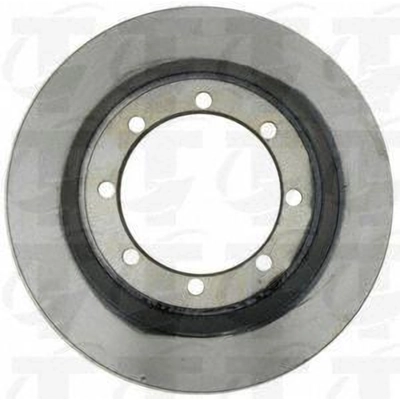 Rear Disc Brake Rotor by TOP QUALITY - 8-66834 pa6
