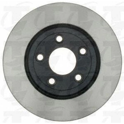 Rear Disc Brake Rotor by TOP QUALITY - 8-66840 pa7