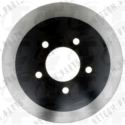 Rear Disc Brake Rotor by TOP QUALITY - 8-66947 pa6