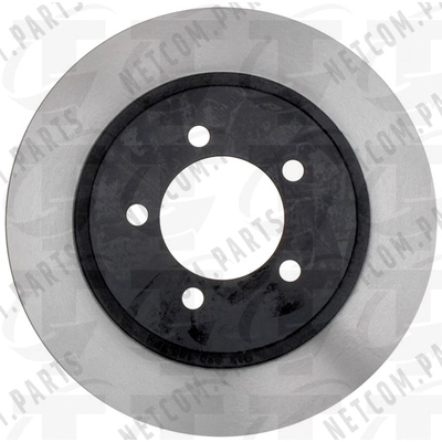 Rear Disc Brake Rotor by TOP QUALITY - 8-680026 pa7