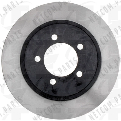 Rear Disc Brake Rotor by TOP QUALITY - 8-680026 pa8