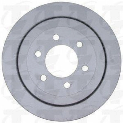 Rear Disc Brake Rotor by TOP QUALITY - 8-680507 pa6