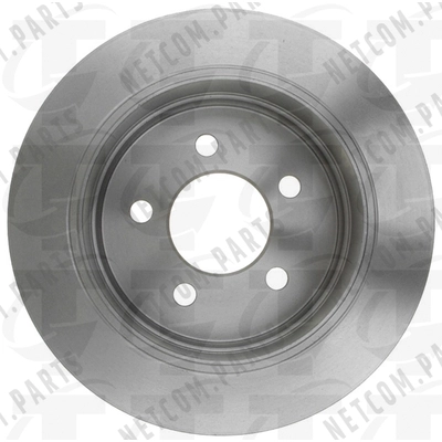 Rear Disc Brake Rotor by TOP QUALITY - 8-76451 pa4