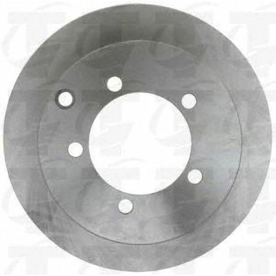 Rear Disc Brake Rotor by TOP QUALITY - 8-76627 pa12