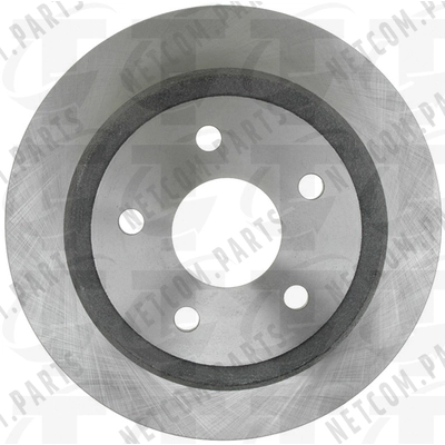 Rear Disc Brake Rotor by TOP QUALITY - 8-780296 pa5