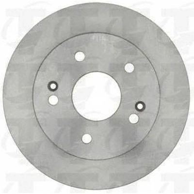 Rear Disc Brake Rotor by TOP QUALITY - 8-96706 pa5