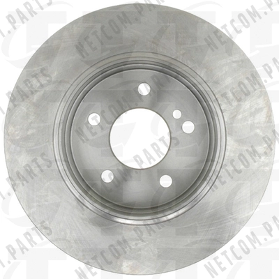 Rear Disc Brake Rotor by TOP QUALITY - 8-96762 pa6