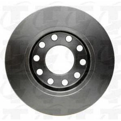 Rear Disc Brake Rotor by TOP QUALITY - 8-980103 pa5