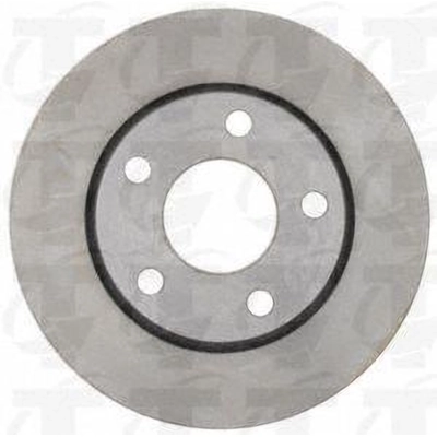 Rear Disc Brake Rotor by TOP QUALITY - 8-980117 pa5