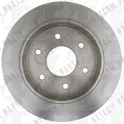 Rear Disc Brake Rotor by TOP QUALITY - 8-980198 pa6