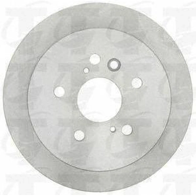 Rear Disc Brake Rotor by TOP QUALITY - 8-980213 pa6