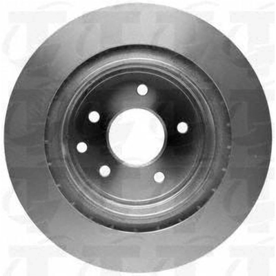Rear Disc Brake Rotor by TOP QUALITY - 8-980333 pa11