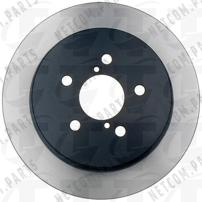 Rear Disc Brake Rotor by TOP QUALITY - 8-980354 pa10