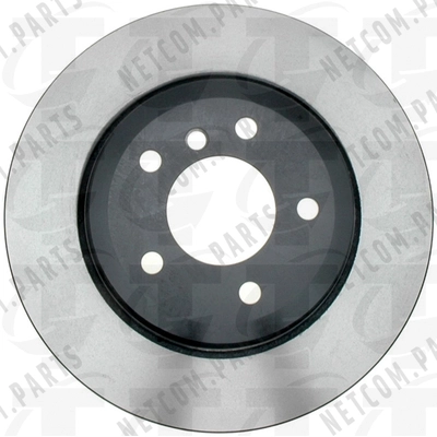 Rear Disc Brake Rotor by TOP QUALITY - 8-980496 pa6