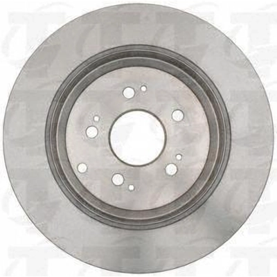 Rear Disc Brake Rotor by TOP QUALITY - 8-980567 pa6