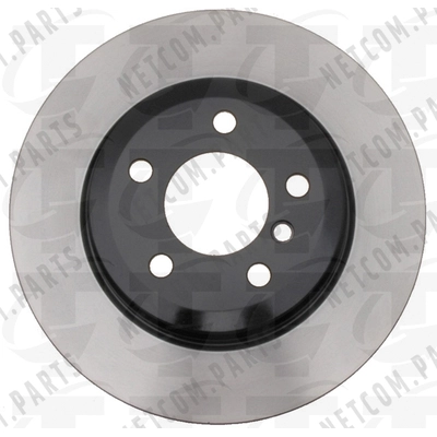 Rear Disc Brake Rotor by TOP QUALITY - 8-980593 pa6