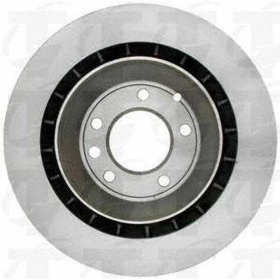 Rear Disc Brake Rotor by TOP QUALITY - 8-980651 pa5