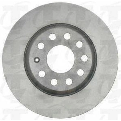 Rear Disc Brake Rotor by TOP QUALITY - 8-980684 pa5