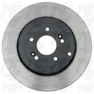 Rear Disc Brake Rotor by TOP QUALITY - 8-980772 pa7