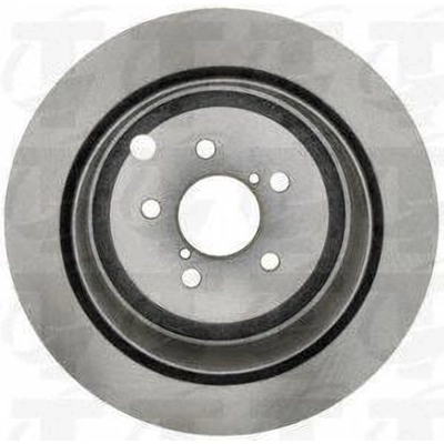 Rear Disc Brake Rotor by TOP QUALITY - 8-980785 pa5