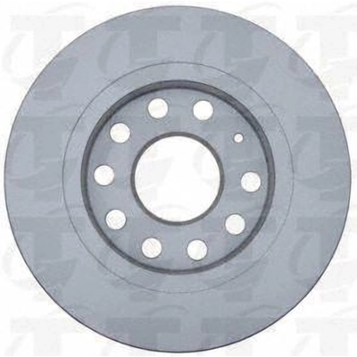 Rear Disc Brake Rotor by TOP QUALITY - 8-980874 pa6