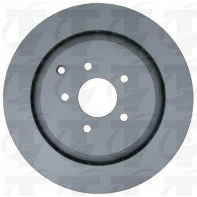 Rear Disc Brake Rotor by TOP QUALITY - 8-980951 pa6