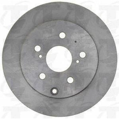 Rear Disc Brake Rotor by TOP QUALITY - 8-980955 pa6