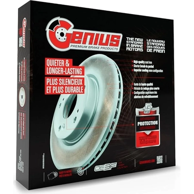 TRANSIT WAREHOUSE - GCR-980599 - Rear Disc Brake Rotor pa4