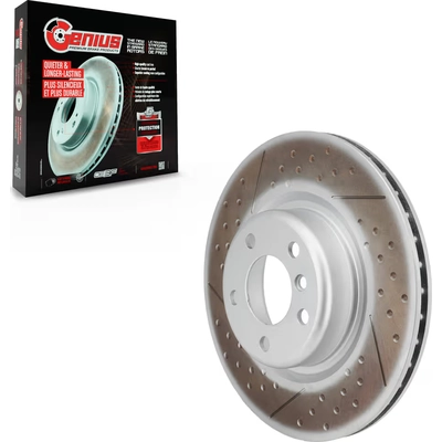 Rear Disc Brake Rotor by TRANSIT WAREHOUSE - GCR-G8167OE pa4