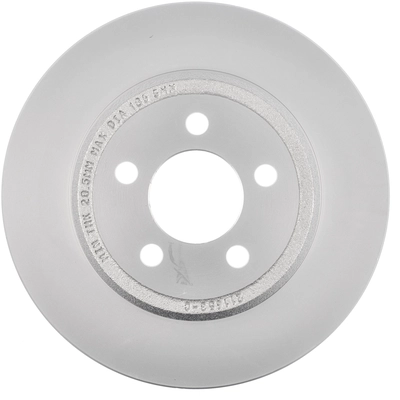 Rear Disc Brake Rotor by WORLDPARTS - WS1-153024 pa6