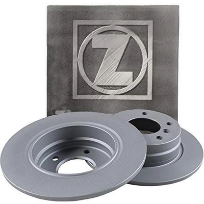 Rear Disc Brake Rotor (Pack of 2) by ZIMMERMANN - 150.1270.20 pa2