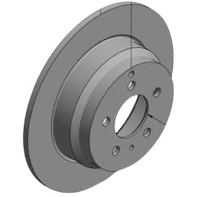 ZIMMERMANN - 610.1197.20 - Coat-Z Rear Brake Rotor pa2