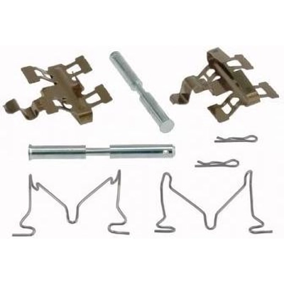 Rear Disc Hardware Kit by CARLSON - 13443 pa2