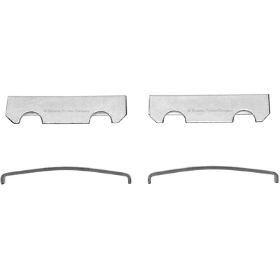 Rear Disc Hardware Kit by DYNAMIC FRICTION COMPANY - 340-47045 pa1