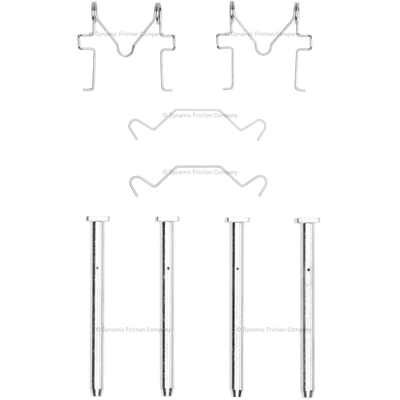 Rear Disc Hardware Kit by DYNAMIC FRICTION COMPANY - 340-75010 pa1