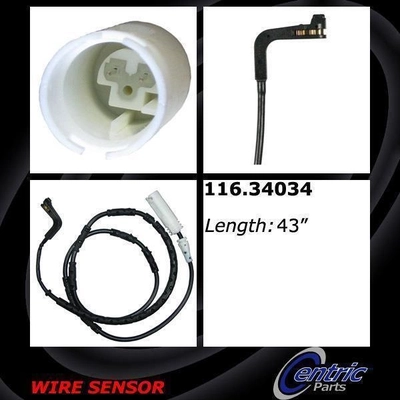 Rear Disc Pad Sensor Wire by CENTRIC PARTS - 116.34034 pa11