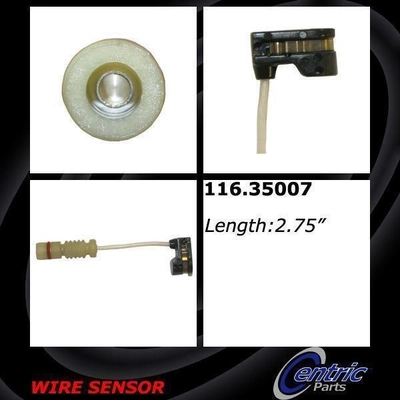 Rear Disc Pad Sensor Wire by CENTRIC PARTS - 116.35007 pa12