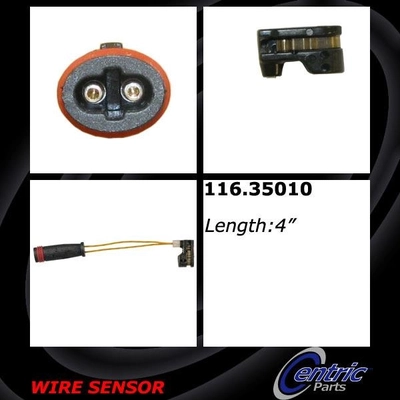 Rear Disc Pad Sensor Wire by CENTRIC PARTS - 116.35010 pa6