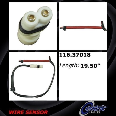 Rear Disc Pad Sensor Wire by CENTRIC PARTS - 116.37018 pa12