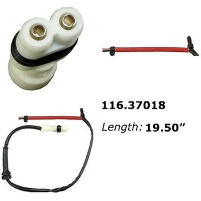 Rear Disc Pad Sensor Wire by CENTRIC PARTS - 116.37018 pa7